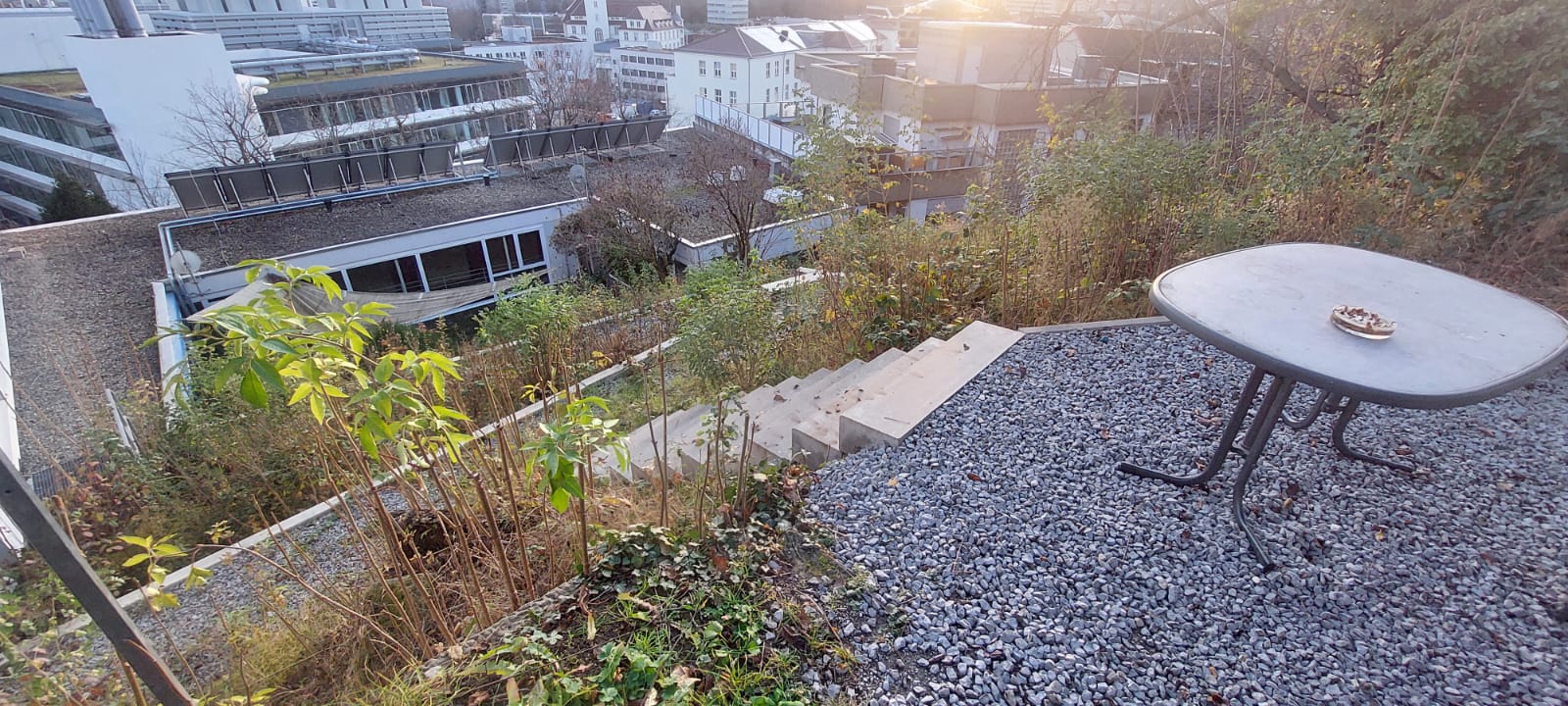 Objektpflege an Terrassen- und Hangbereichen