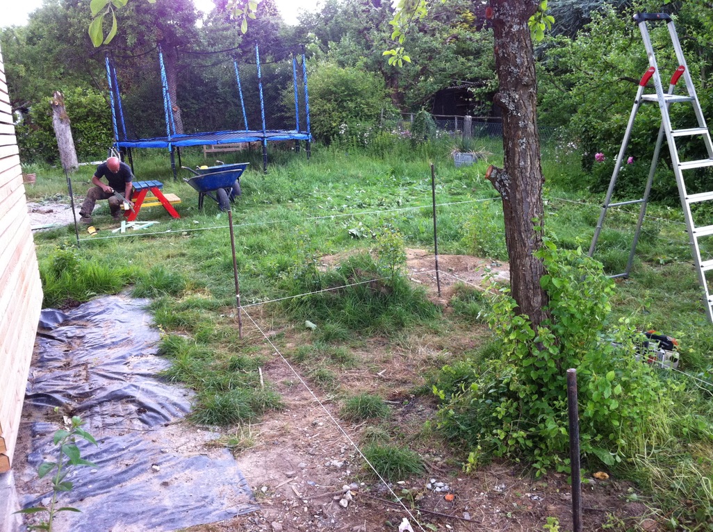 Vorher: Vorher-Nachher-Gartenumgestaltung in Stuttgart-Vaihingen
